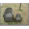 American Style Garten Aluminium Bistro-Outdoor Rattan-Stuhl